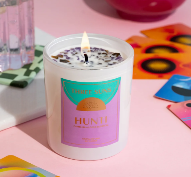 Crystal Candle by Three Suns