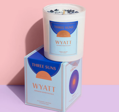 Crystal Candle by Three Suns